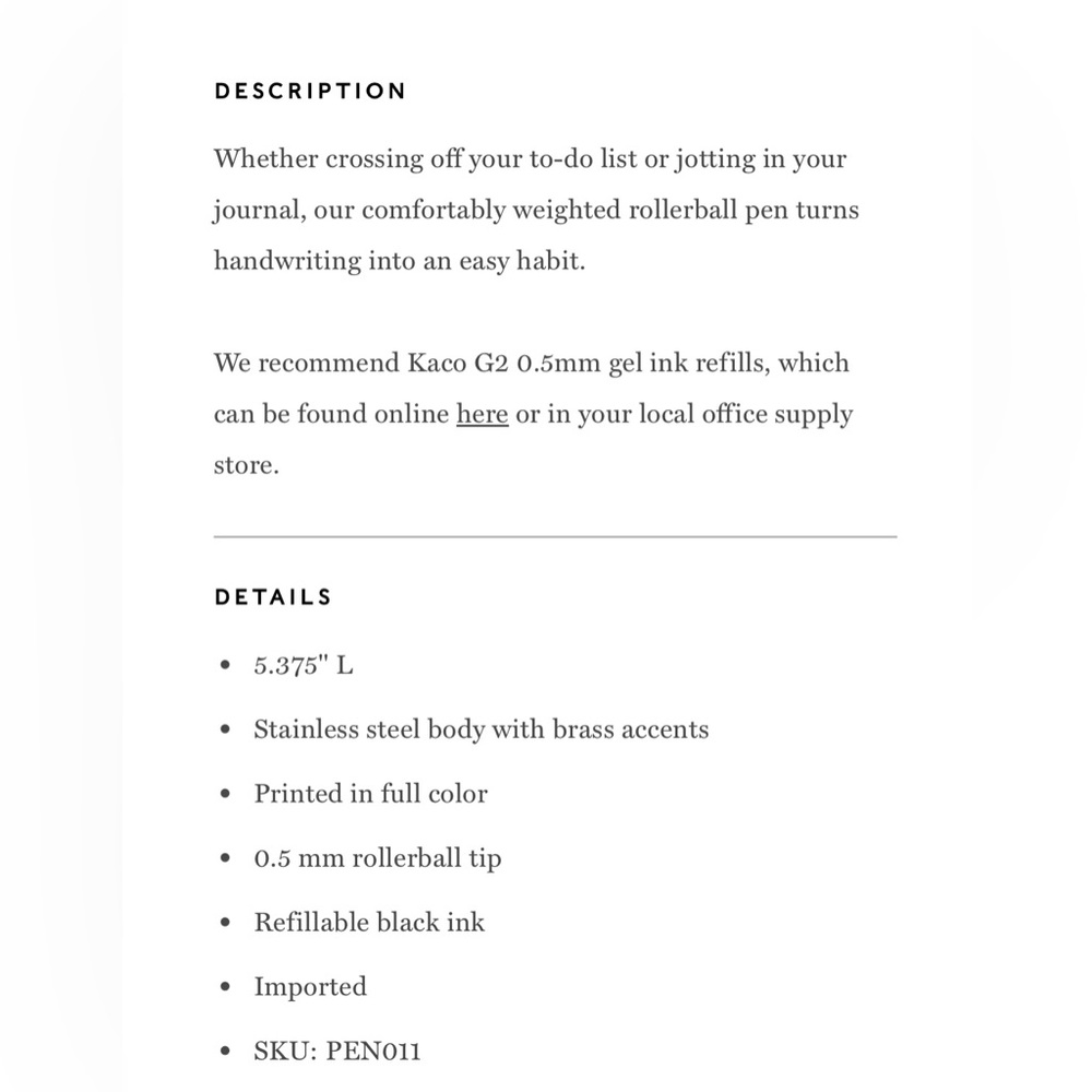 🎄5/$50🎄New! Rifle Paper Co. Pen & Pad - Picture 5 of 8